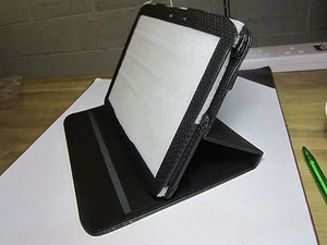 PU Leather 360 Rotation Carry Case Stand Folder for Motorola Xoom 2 10.1 inch - Picture 1 of 10