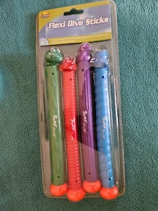 Multi Color Surf Club Flexi Dive Sticks Swimming Fun Water Kids Toys - Picture 1 of 2