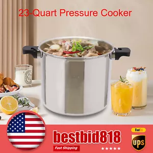 32cm 22L Explosion-proof Pressure Cooker Preserver Canner Aluminum Home Kitchen - Picture 1 of 21