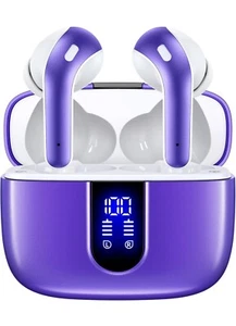 🎧 TAGRY Bluetooth Headphones True Wireless Earbuds 60H Playback LED Power Displ - Picture 1 of 6