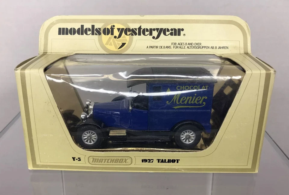 Matchbox Models Of Yesteryear 1927 Talbot Delivery Menier Y-5 Lesney 1978 47:1 Foto 1 de 4
