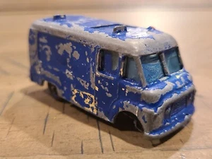 Matchbox 1963 62-B Originals TV Service Van ohne Vorderräder & blau lackiert - Bild 1 von 9
