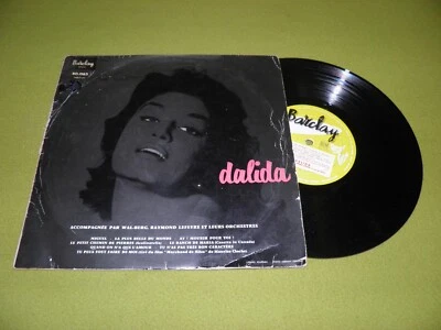Dalida - 1st Album - RARE 1957 France 1st Pressing 10" LP / Aznavour / Brel - Image 1 of 2