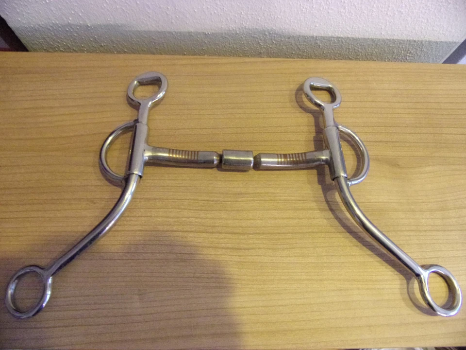 Gebiss Billy Allen Bit  von Drinsinger  13,7 cm  Edelstahlschenkel - Bild 1 von 1