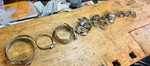 36 assorted Pieces Hose Clamps 3/4'' to 4 1/2” Adjustable Steel Band - Picture 1 of 5