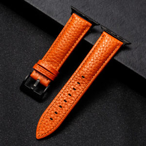 38/40/42/44mm Genuine Leather Watch Strap Band for iwatch apple watch 54321