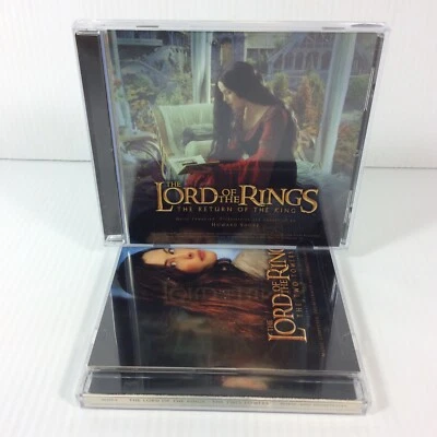 Lord of The Rings Original Motion Picture Soundtrack Music CD Lot of 2 - Image 1 of 4