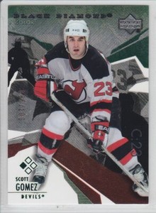 2003-04 UD BLACK DIAMOND SCOTT GOMEZ /100 GREEN EMERALD #67 Upper Deck Devils