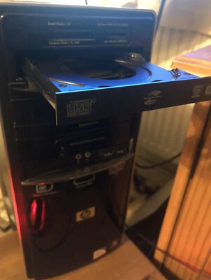 HP P6205UK Intel E3200 2.4GHZ 3GB RAM 1TB Windows 10 Desktop Computer Tower - Image 1 of 4