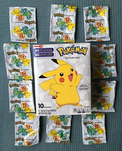 2019 Betty Crocker Food Snacks Pikachu Nintendo POKÉMON Leerkarton Beutel - Bild 1 von 16