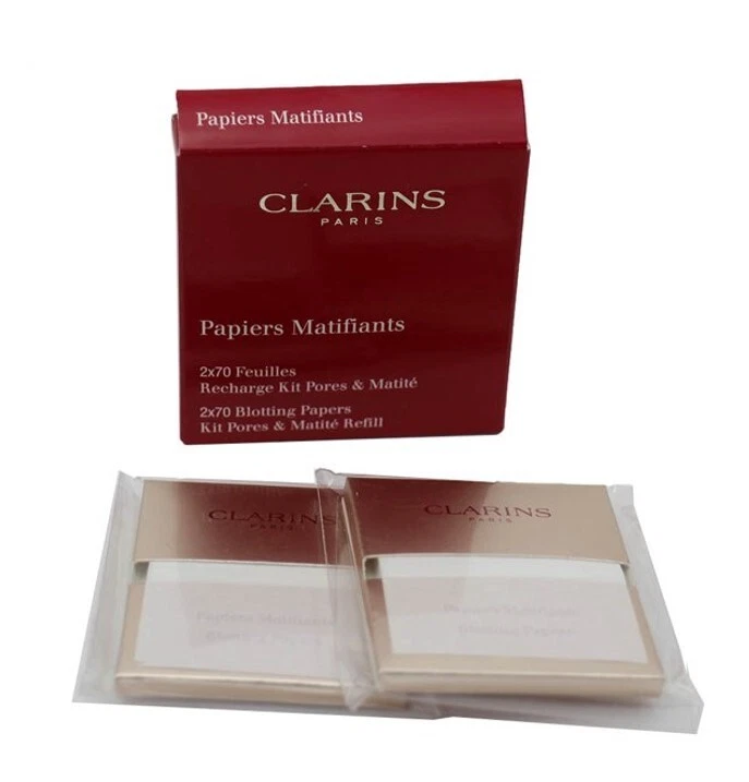Clarins Pore Perfecting Blotting Papers BRAND NEW! 2X70 - Image 1 of 1