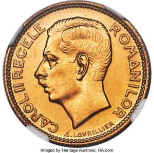 Carol II Proof 10 Lei 1930-(a) PR67 NGC - Picture 1 of 4