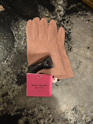 Guantes para mujer Kate Spade de lana medio lazo nuevos con etiquetas Foto 1 de 2