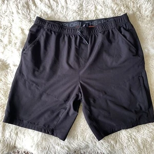 Gerry Men’s Pull-On Trail Shorts, Black, Size XXL Outdoor Athletic Trail Hiking - Picture 1 of 3