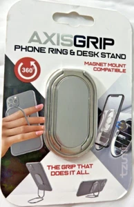 Brand New Axisgrip Phone Ring and Desk Stand Magnet Mount Compatible All Phones - Picture 1 of 3