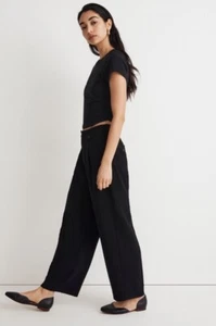 Madewell The Rosedale High-Rise Straight Pant in Crepe size 8 - Picture 1 of 10