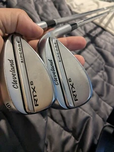 Righty Cleveland RTX 6 Zipcore Tour Satin Wedge Set.56,60.dg Tour Issue - Bild 1 von 7
