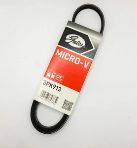 CINGHIA POLY V PER LANCIA Y 3PK913 GATES CINGHIA SERVIZI BELT - Imagen 1 de 4