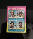 JIM RICE RC 1975 Topps Outfielders Dave Augustine Pepe Mangual John Scott Rookie