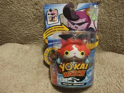 Yo-Kai Watch ~ JIBANYAN - BADDINYAN ~ 5 1/2" Converting Characters ~ by Hasbro - Image 1 of 3