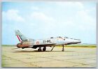 North American Super Sabre F100D 4X6 France French Air Force Postcard