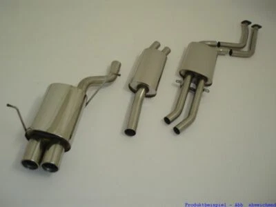 Impianto FMS Gruppo A Acciaio Inox BMW Serie 3 E46 Compact (Tipo 346K, 00-04) 325ti 141kW - Immagine 1 di 4