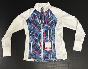 Sunice Women’s SMALL Ella Thermal Hybrid Jacket Graffiti Print  NEW WITH TAG - Picture 1 of 11