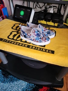 GAP Toddler Canvas Slip On Marvel Shoes Size 10C NEW - Picture 1 of 4