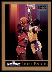 1990-91 SkyBox NBA Ledell Eackles . Washington Bullets #287