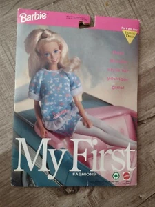 My First Fashions Barbie Easy to Dress Outfit #10407 von Mattel (1992) NEU! - Bild 1 von 2