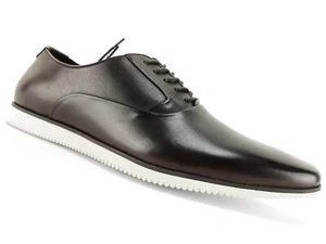 Bar III Men's Warner Casual Smooth Lace-Up Oxfords Brown Leather Size 9 M - Bild 1 von 6