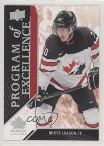 2019 Upper Deck Team Canada Juniors Program of Excellence Brett Leason #110