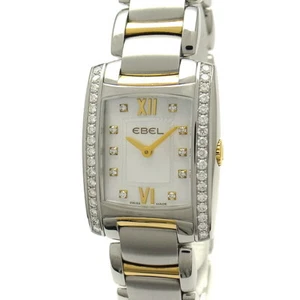 EBEL BRASILIA MINI Diamond Bezel Ladies Watch From Japan G1208 - Picture 1 of 3