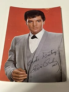 SELTENE ELVIS Foto AK Ostern 1969 Col. Parker Büro Original Nachlassfund - Bild 1 von 1