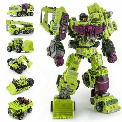 Jinbao Transformation Oversized Devastator Gravity Builder With UPGRADE KIT - Image 1 of 4