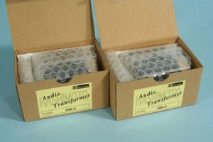 A Matched Pair of Hashimoto HM-3 MC Step-Up transformers for Denon Ortofon Cart - Picture 1 of 3