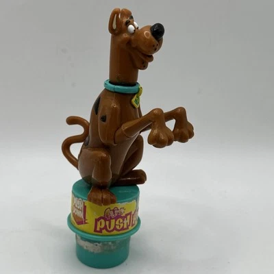 Scooby Doo Disney Personaje Perro Pulsador Marioneta Juguete Plástico Movible 1999 Foto 1 de 4