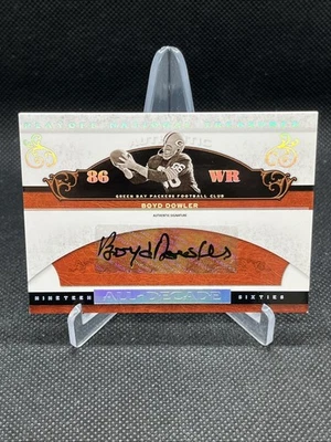 2007 Playoff National Treasures Boyd Dowler 1960s ALL-DECADE AUTO SP #/99 HOF! - Image 1 of 2