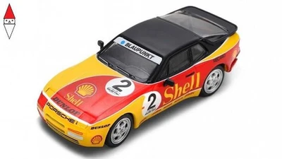 1/64  PORSCHE 944 SHELL N 2 RACING 1989 YELLOW RED BLACK - Immagine 1 di 3