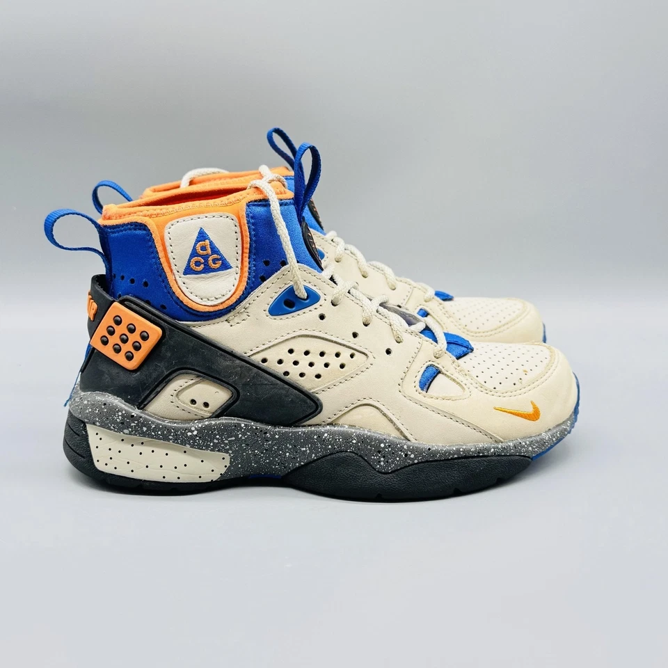 Nike Shoes Kids 5 Beige Blue Orange Black ACG Air Mowabb Trail Sneakers - Image 1 of 4