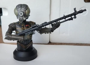 Star Wars Gentle Giant Mini-Bust 4-LOM Bounty Hunter COA ESB 2010 VHTF Low # - Bild 1 von 17