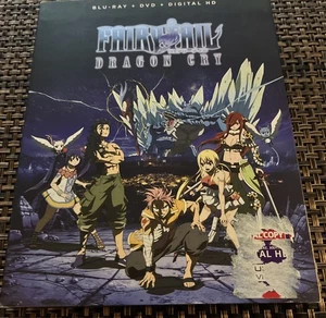 Fairy Tail Dragon Cry Movie Blu-Ray disc Todd Haberkorn anime RARE - Picture 1 of 6