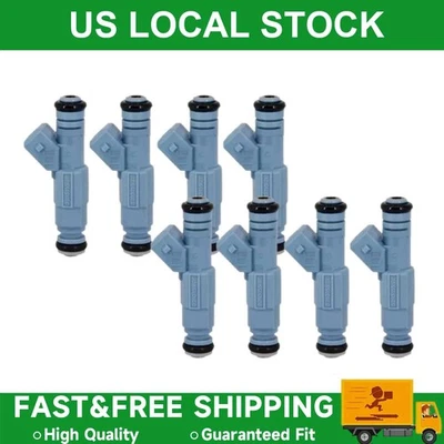 8Pcs Fuel Injectors For 1996-1999 Dodge RAM 1500 2500 3500 5.2L 5.9L 0280155715 Foto 1 de 4