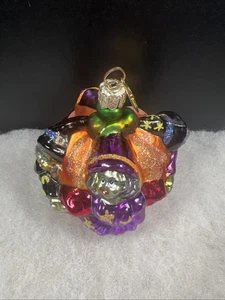 Christopher Radko RARE CRONE CAPADES Witch Ball  Halloween Christmas Ornament - Picture 1 of 12