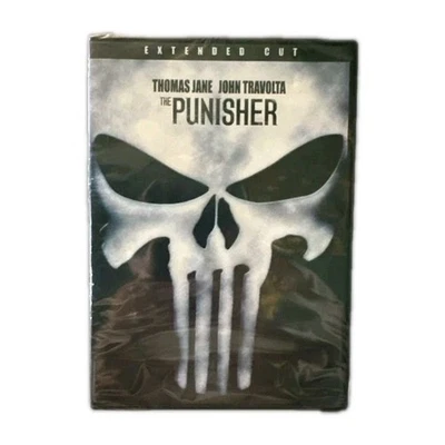 THE PUNISHER  (2004 Extended Cut DVD, New / Sealed) Thomas Jane, John Travolta Foto 1 de 4