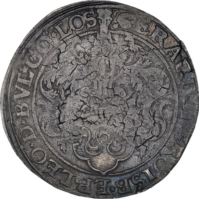 [#908562] Coin, Belgium, Gerard De Groesbeeck, Rixdaler, 1568, Hasselt, EF, Sil, - Image 1 of 2