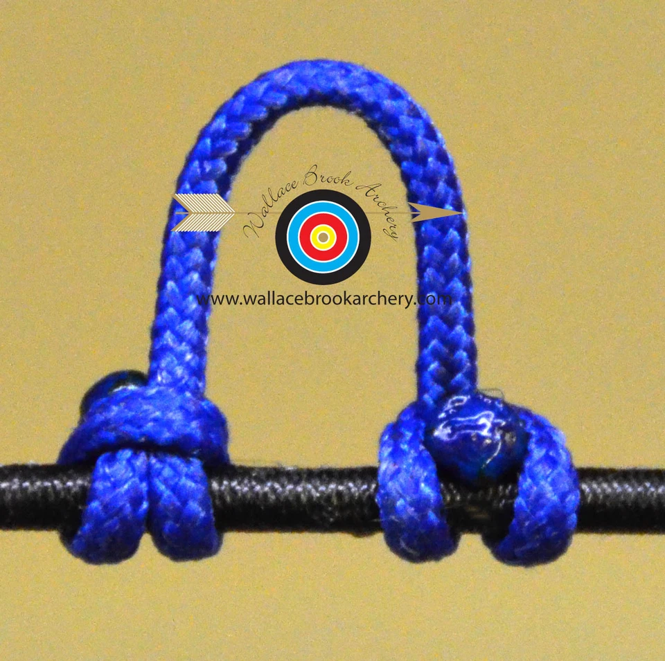 5 Pack Royal Blue Release Bow String Nock D Loop Bowstring BCY #24 - Image 1 of 1