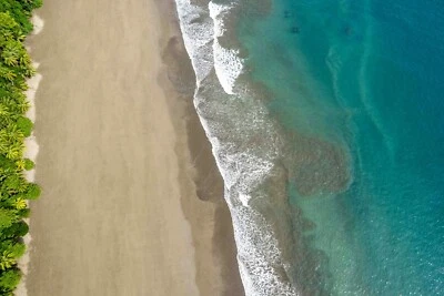 NEW BEAUTIFUL AERIAL BEACH POSTER PREMIUM WALL ART PRINT SIZE A5-A1 - Image 1 of 4