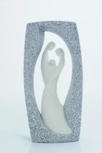 Circle Of Love Kim Lawrence Eternal Flame With Heart Marble Plaque FigurineA5789 - Picture 1 of 3