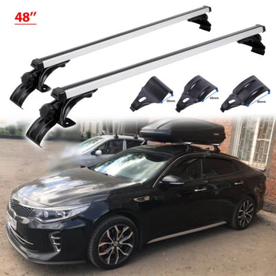 Barra transversal de techo superior para Kia Stinger Optima 48"" riel portaequipajes carga Foto 1 de 4